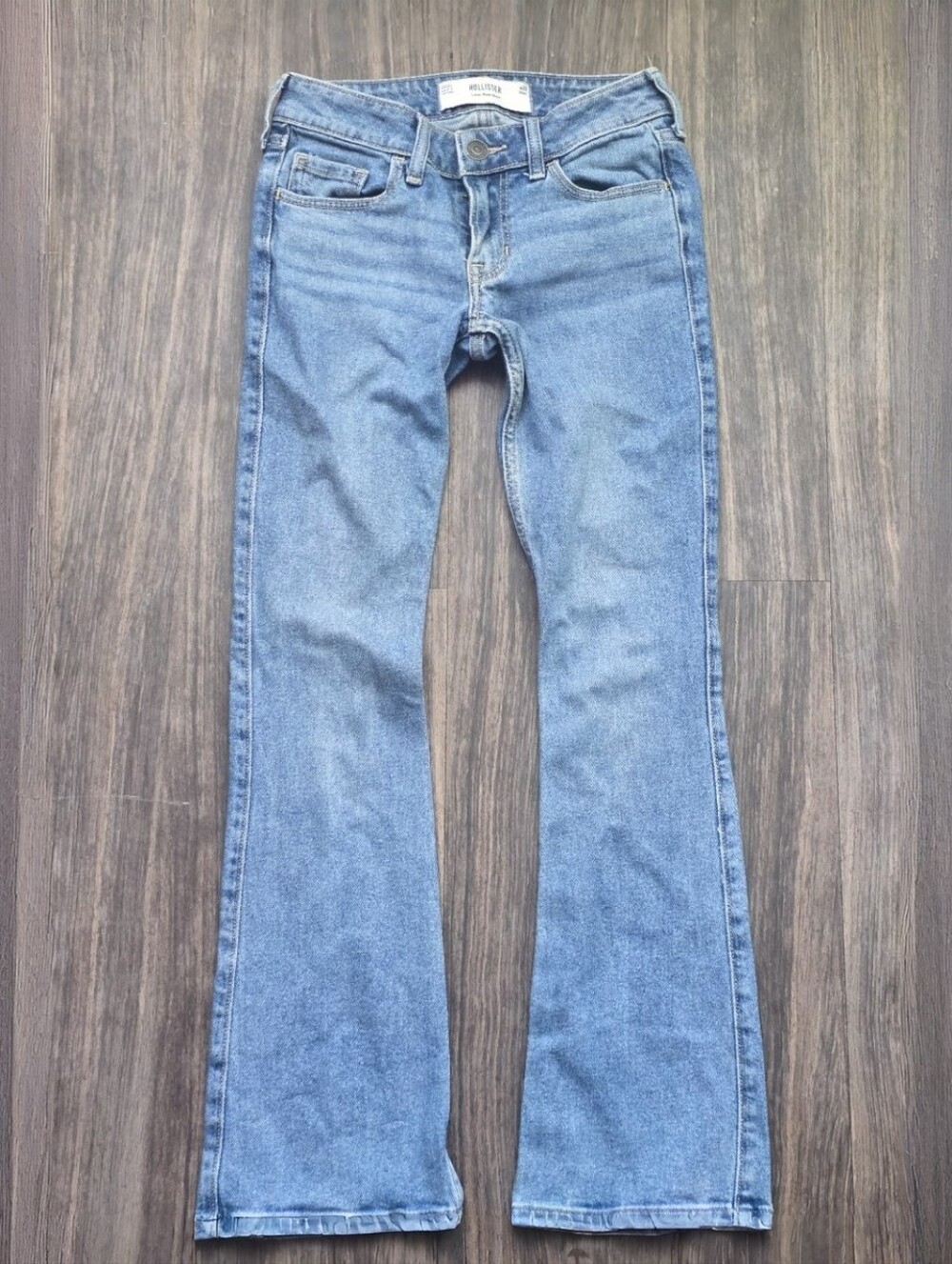 HOLLISTER Low Rise Bootcut Denim Jeans 000 23